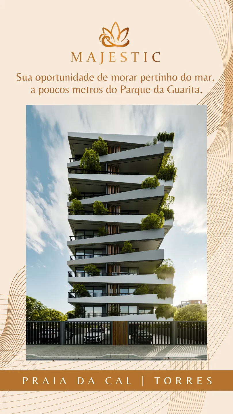Apartamento para venda no bairro Praia da Cal em Torres