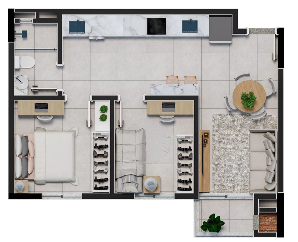 Apartamento para venda no bairro Boqueirão em Passo Fundo