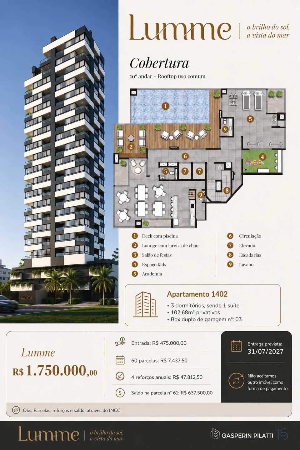 Apartamento para venda no bairro Predial em Torres