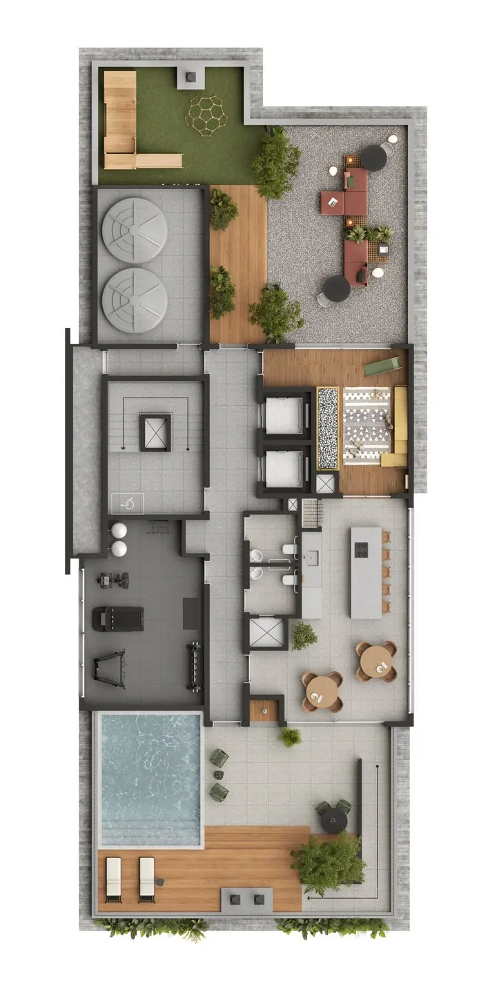 Apartamento para venda no bairro Predial em Torres