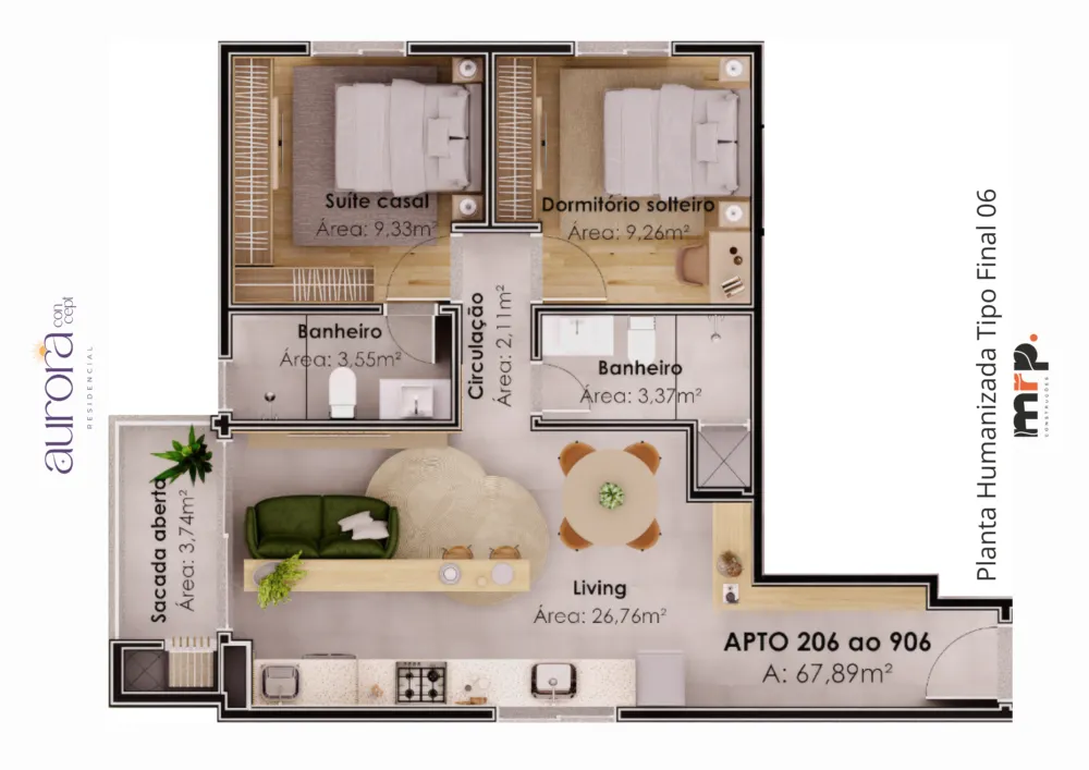 Apartamento para venda no bairro Progresso  em Bento Gonçalves