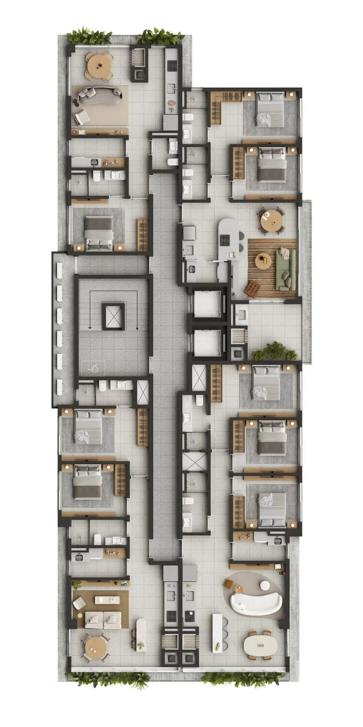 Apartamento para venda no bairro Predial em Torres