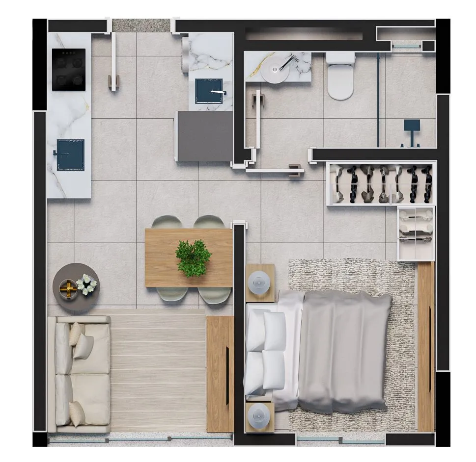 Apartamento para venda no bairro Boqueirão em Passo Fundo