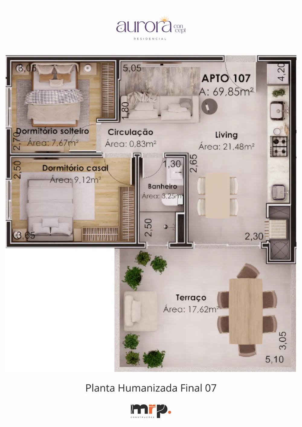 Apartamento para venda no bairro Progresso  em Bento Gonçalves