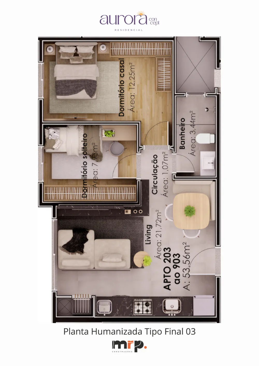Apartamento para venda no bairro Progresso  em Bento Gonçalves